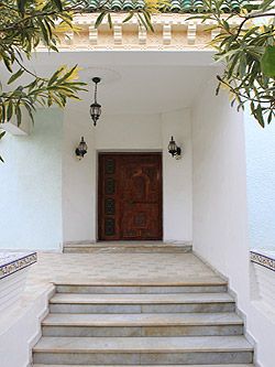 escalier exterieur tunisien