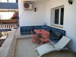 Two covered terraces