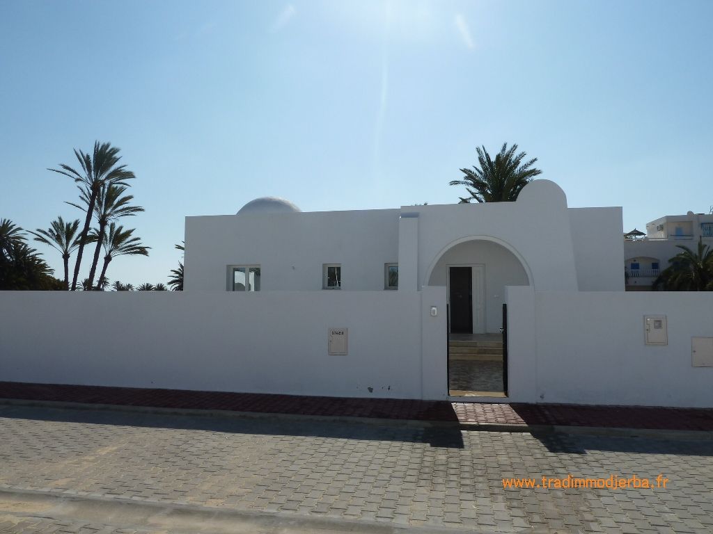 Djerba vente maison neuve proche plage vue mer
