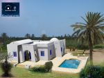 Acheter à Djerba villa de plain pied se situant à 300 m de la plage