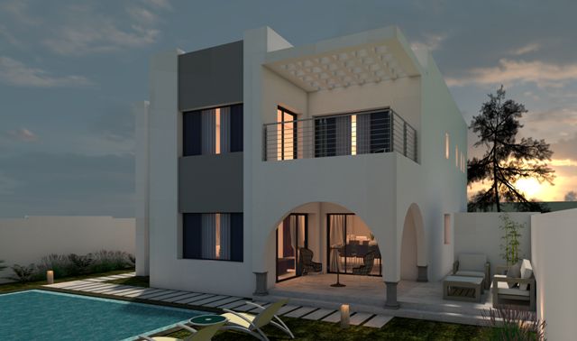 Villa miel réf:  vente villa hammamet