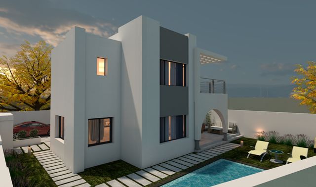 Villa miel réf:  vente villa à hammamet