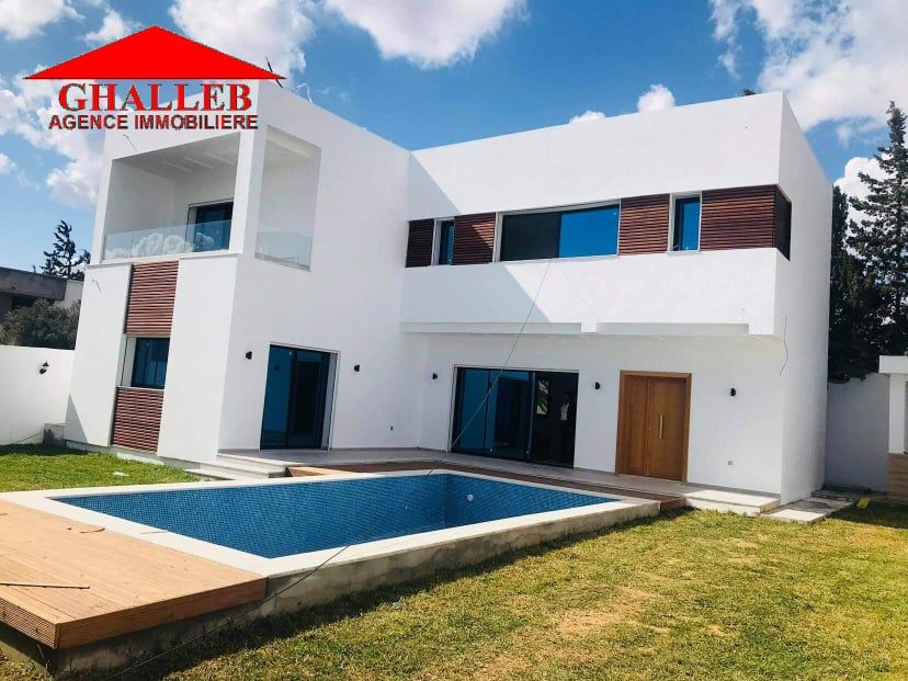 Avv une belle villa à hammamett sudd marwaa