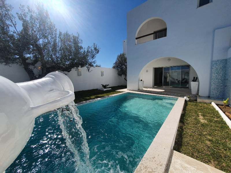 Villa kamy réf: vente villa avec piscine hammamet