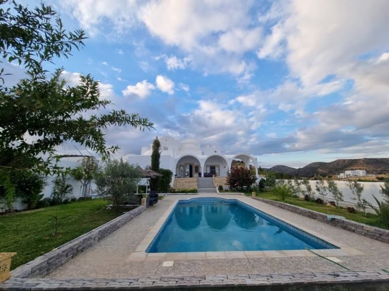 Villa merveilleuse à hammamet villa avec piscine et vue mer