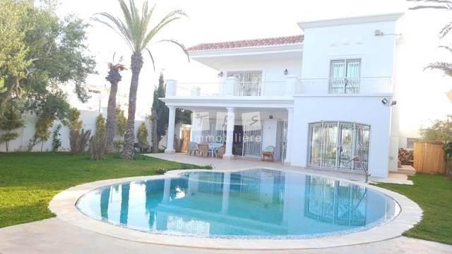 Villa haifaréf:  à louer pour les vacances à hammamet nord