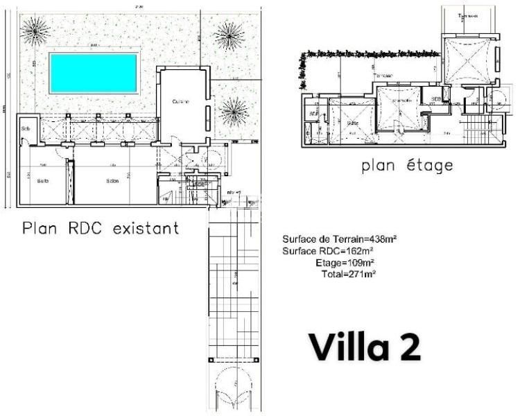 Villa camilo 2 réf:  à vendre zone chraf