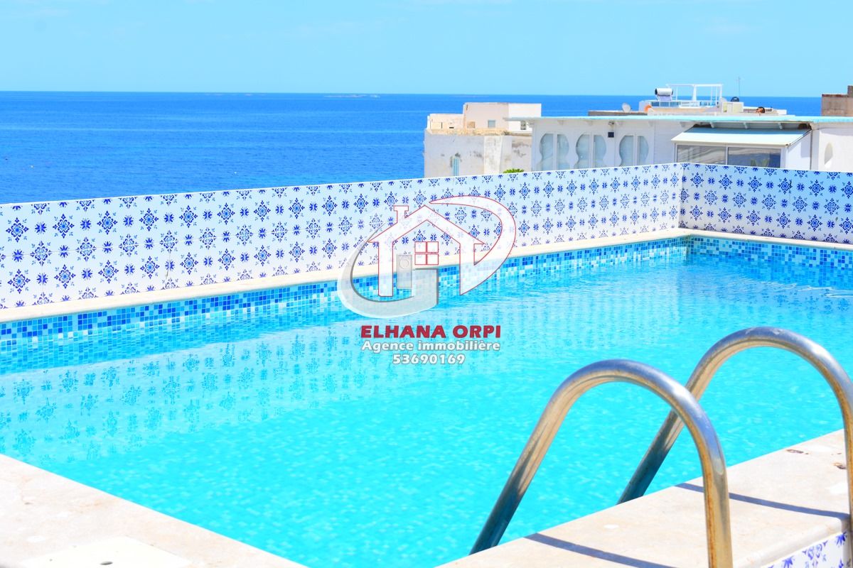 A vendre superbe villa vue sur mer avec piscine à borj erras