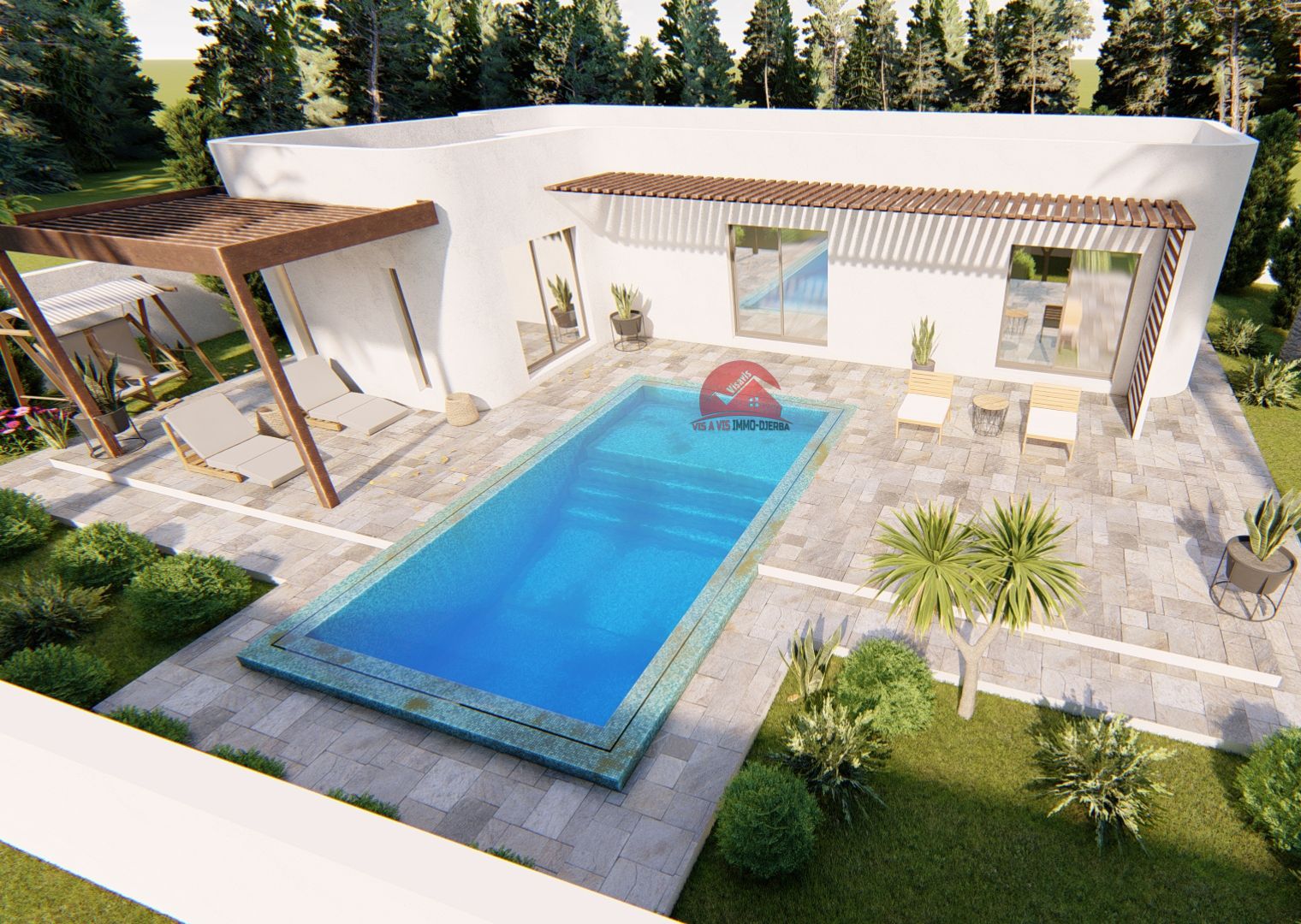 Projet cle en main villa avec piscine rÉf