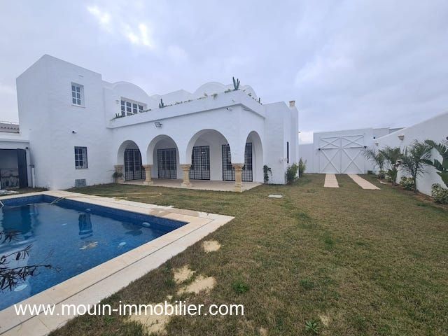 Villa solaria avec piscine av à hammamet