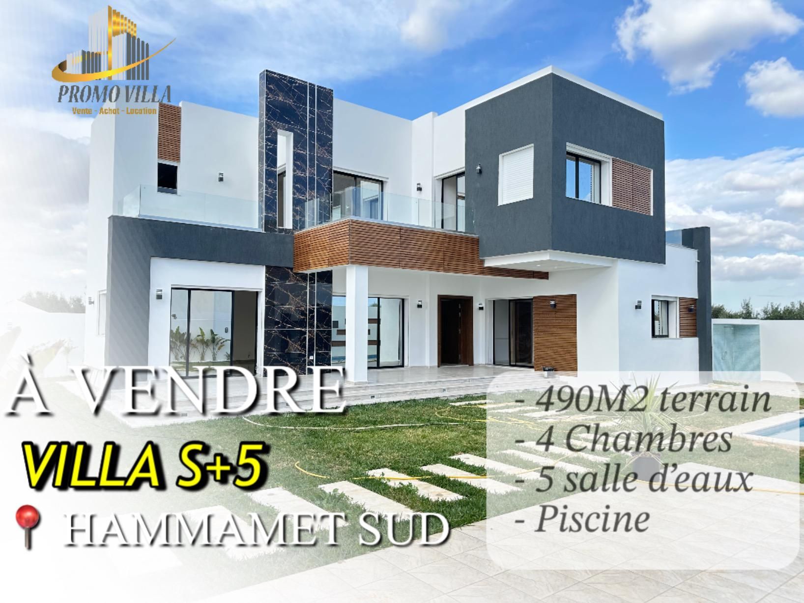 Villa à 2min de marina yasmine hammamet