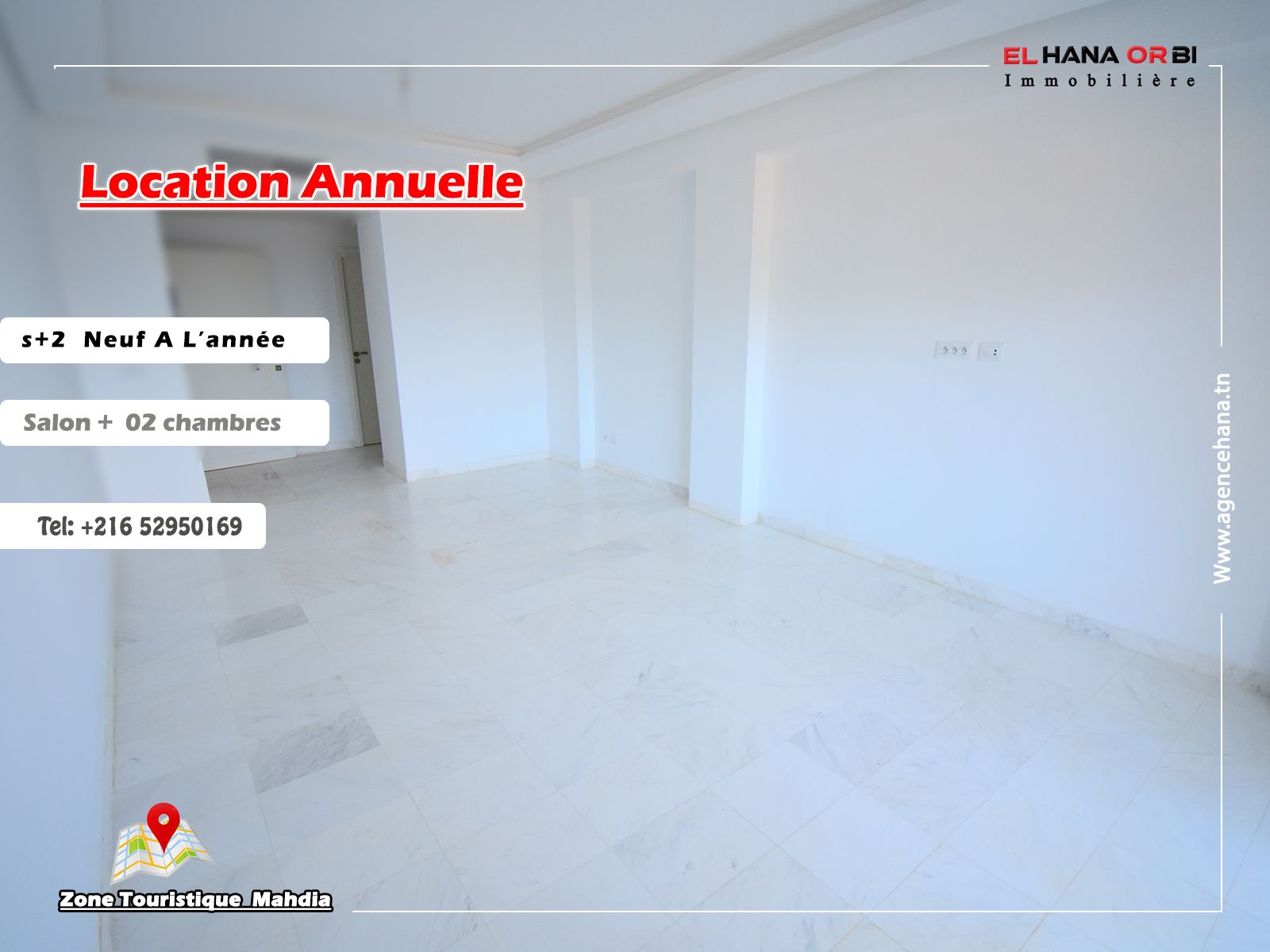 A louer pour toute l’année s+2 avec parking sous sol