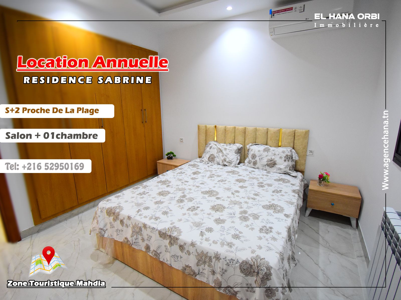 A l’année s+1 haut standing en plein zone touristique