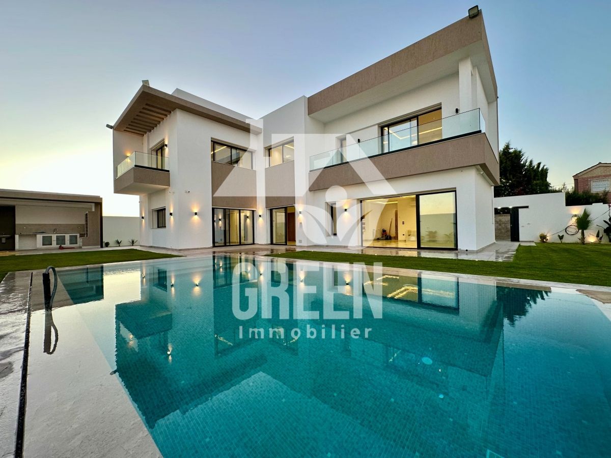 Villa blondie située à hammamet zone sidi hamed