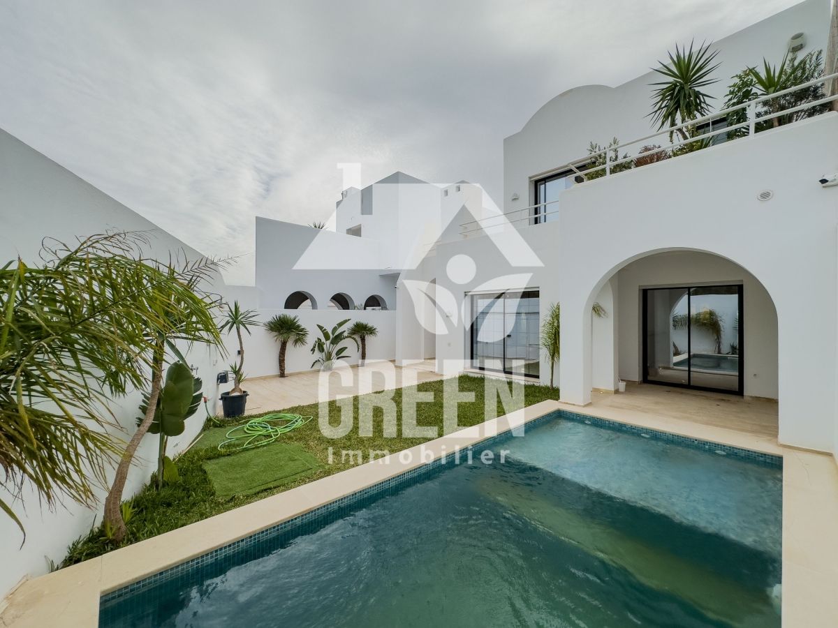 Villa tropical mini bien située à hammamet