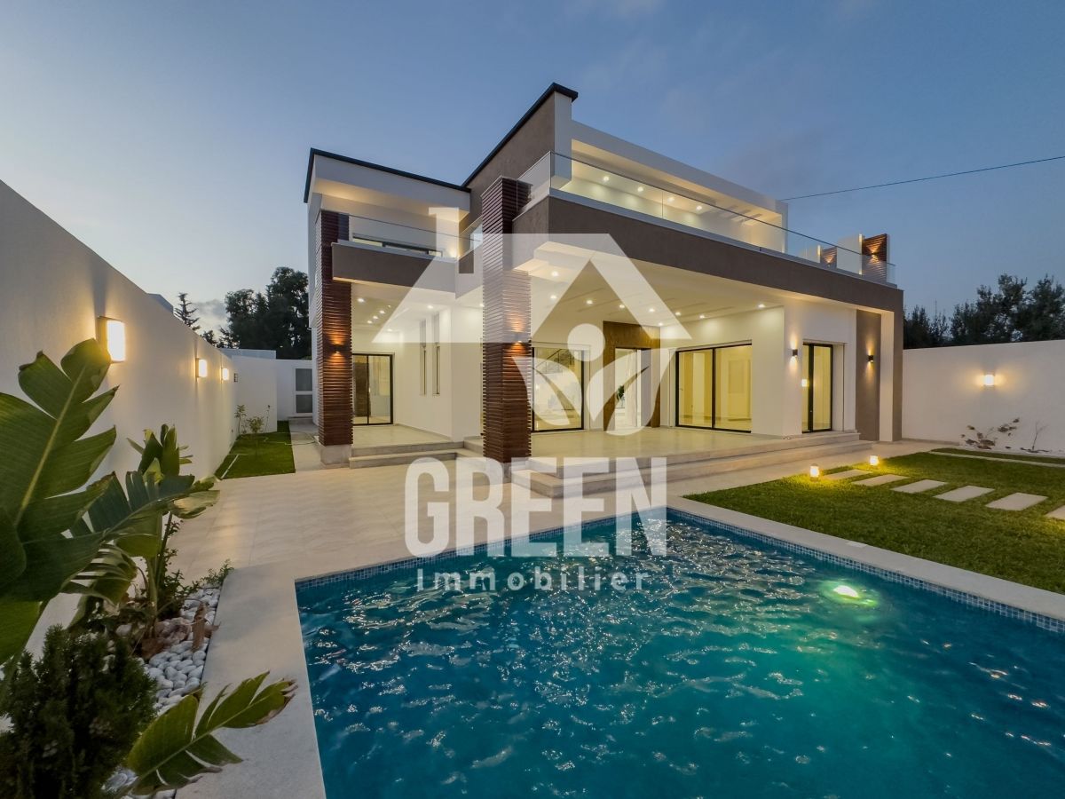 Villa sebastian bien située à hammamet côté sud