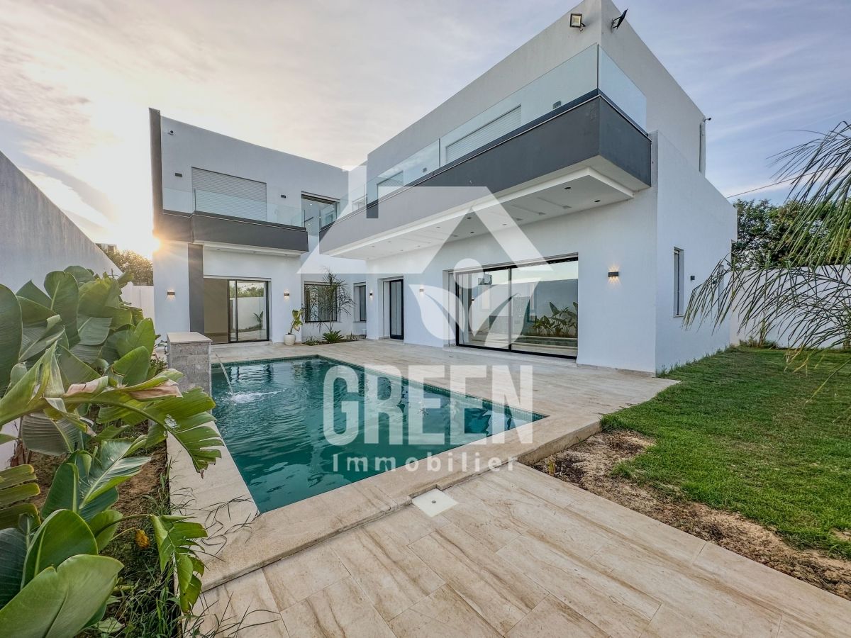 Villa verde à hammamet côté sud