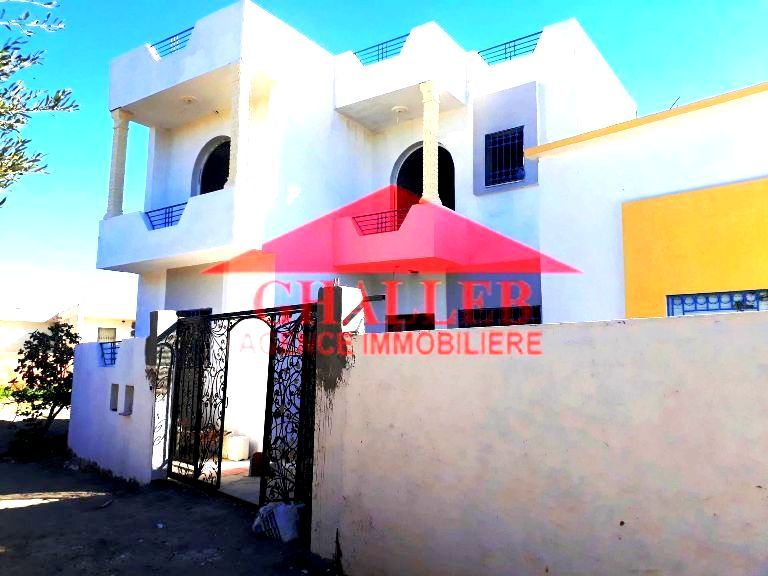 Duplex neuf sur la route jabnoun