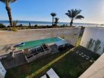 Villa santorin réf: villa pieds dans l'eau hammamet