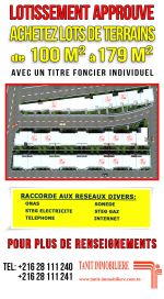 Lots de terrains a douar hicher manouba