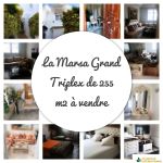 Marsa trés beau triplex 255 plus un loft studio au sous sol