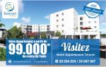 Appartement au centre de tunis à partir de 99 000 d