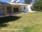 Bungalow panorama av à jinen hammamet
