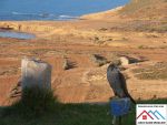 Terrain tourist a la mer de