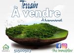 Lot de terrain de 812 m² à vendre à 400 dtm²
