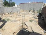 Av terrain avec plate forme situé à hammamet