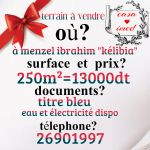 Terrain à vendre voir l'annonce