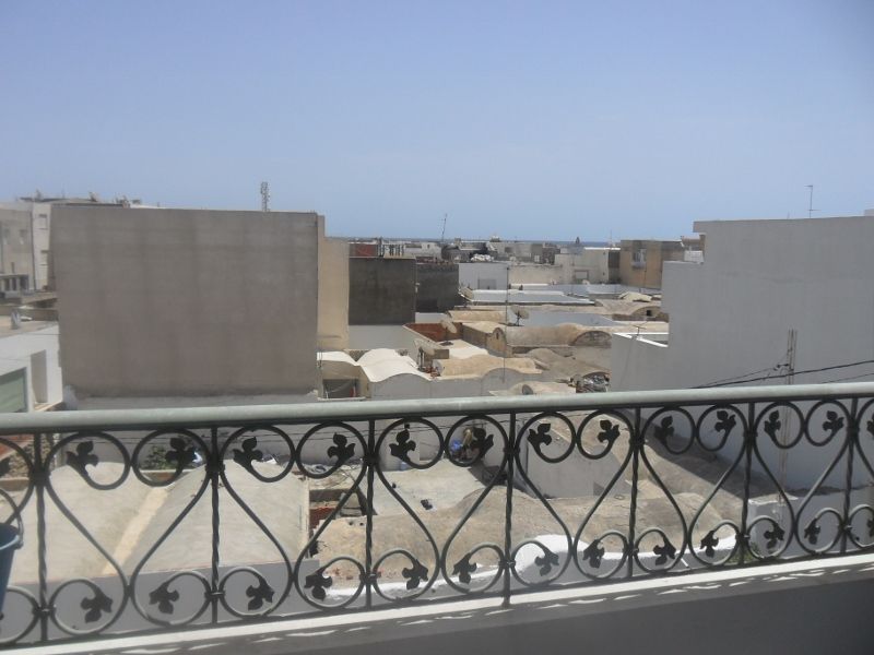 vue du balcon
