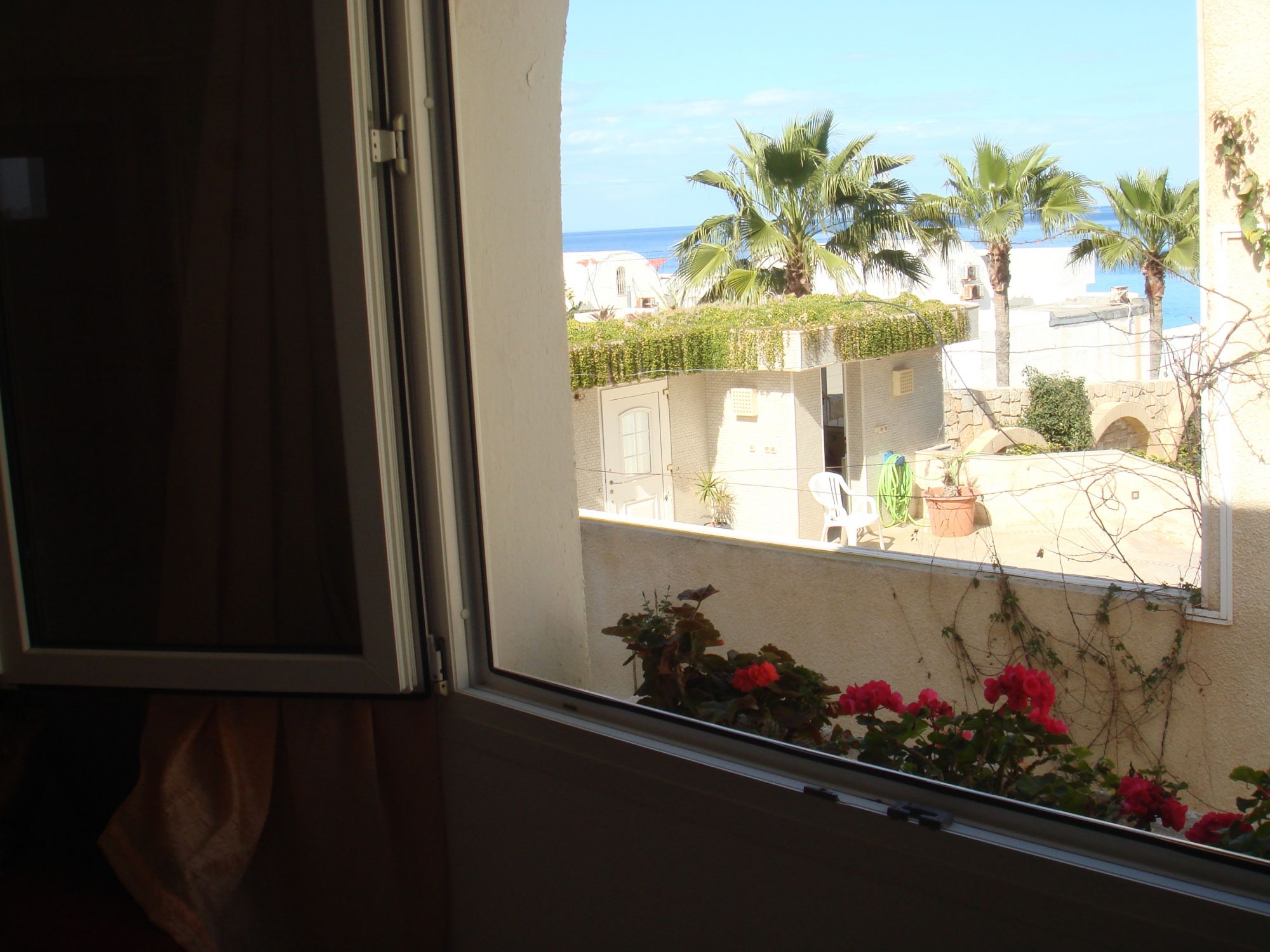 Vue de la chambre à coucher La Blanche