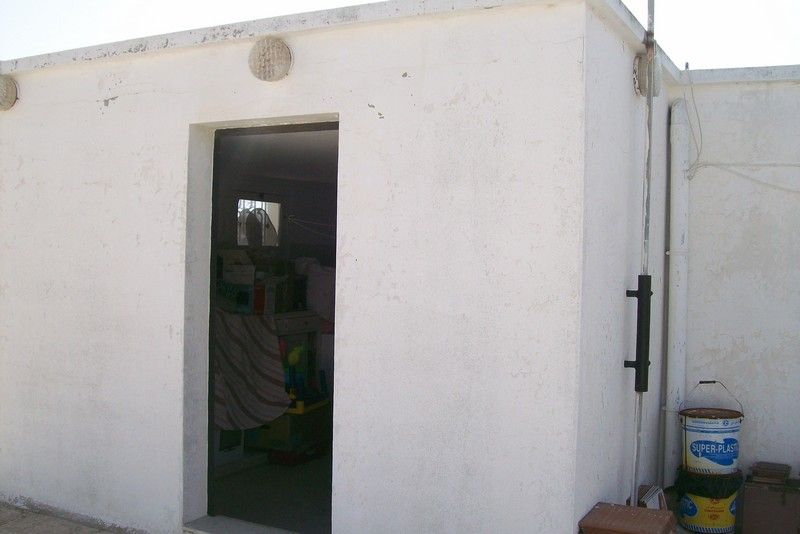 Débarras terrasse