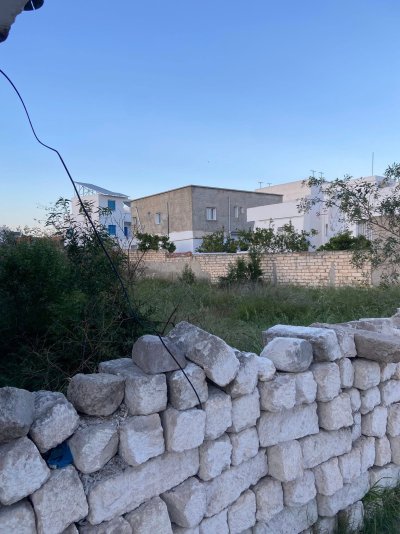 Terrain 634m2 rue tunis mahdia