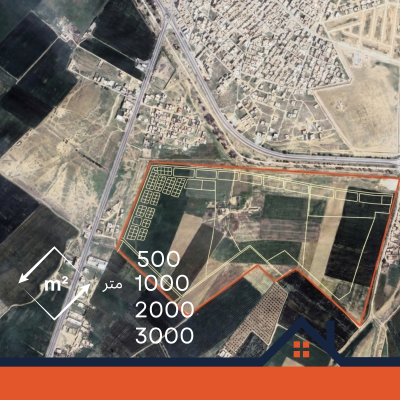 land for sale in kairouan - raggada - collective blue title