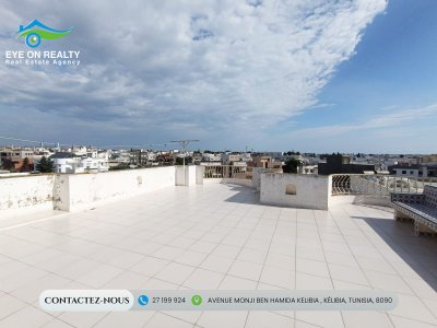 S+1 furnished apartment for rent in Kélibia