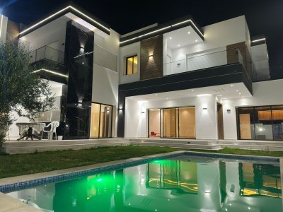 une charmante villa de style moderne hammamet sud