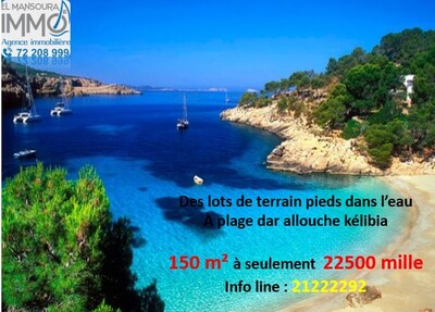 des lots avec vue sur mer