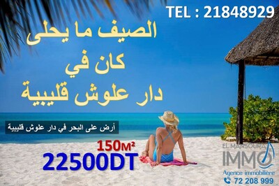 des lots a vendre plage dar alouche kélibia