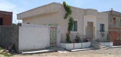 une maison nouvelement contruite