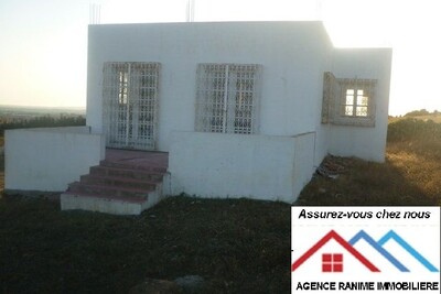 Maison ds terrain de 400 a el haouaria plage