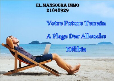lotissement au bord de la mer a partir de 150m²