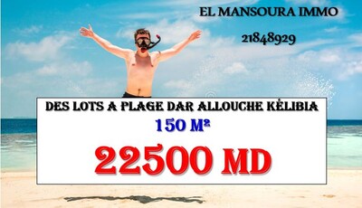 des beaux lots vue sur mer a partir de 150m²