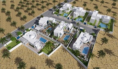 Résidence DJERBA villas à vendre avec piscine proche plage