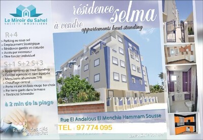 Re : appartements haut standing