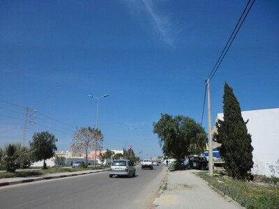 beautiful lot of land in a corner of two-way has zaouiet sousse Highway gp1