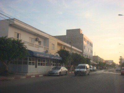 lot of land a sahline a city opposite BANK of BIAT elmandra
