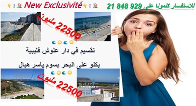 Notre joli LOT vue mer est en vente