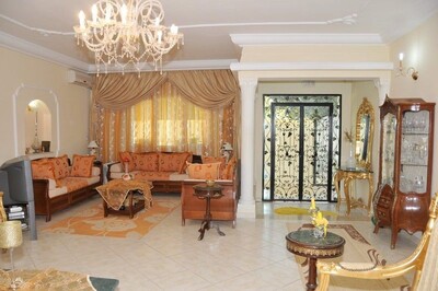 a recent villa situated in a residential area